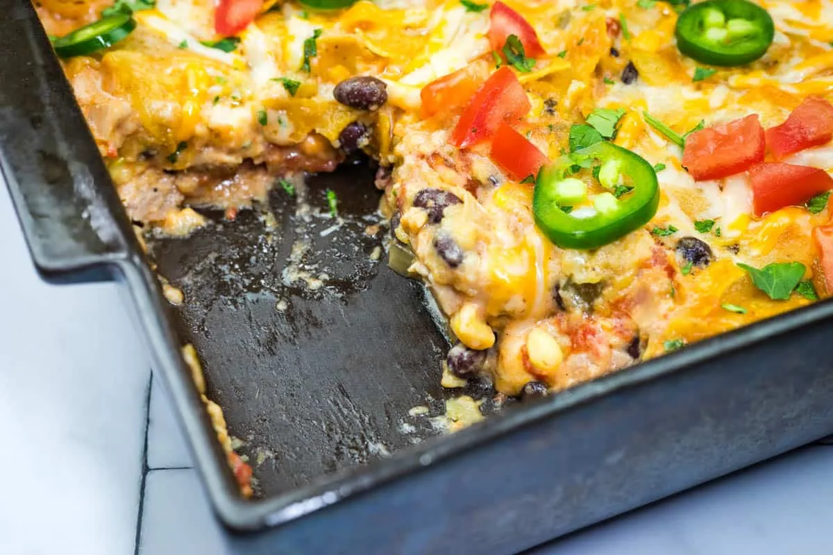 Cheesy Mexican Chicken Casserole