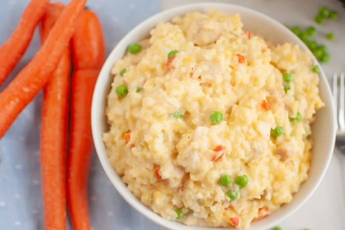 Slow Cooker Chicken and Rice