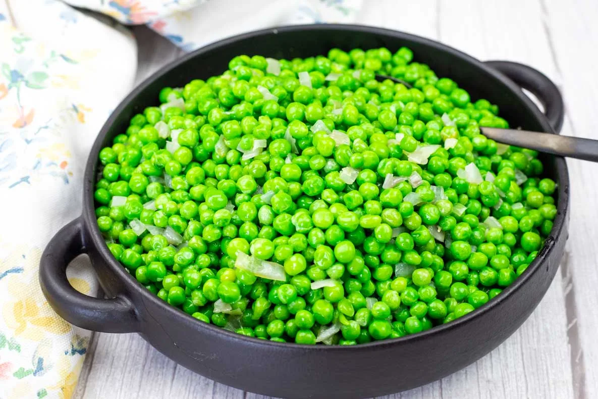 Italian Peas with Garlic