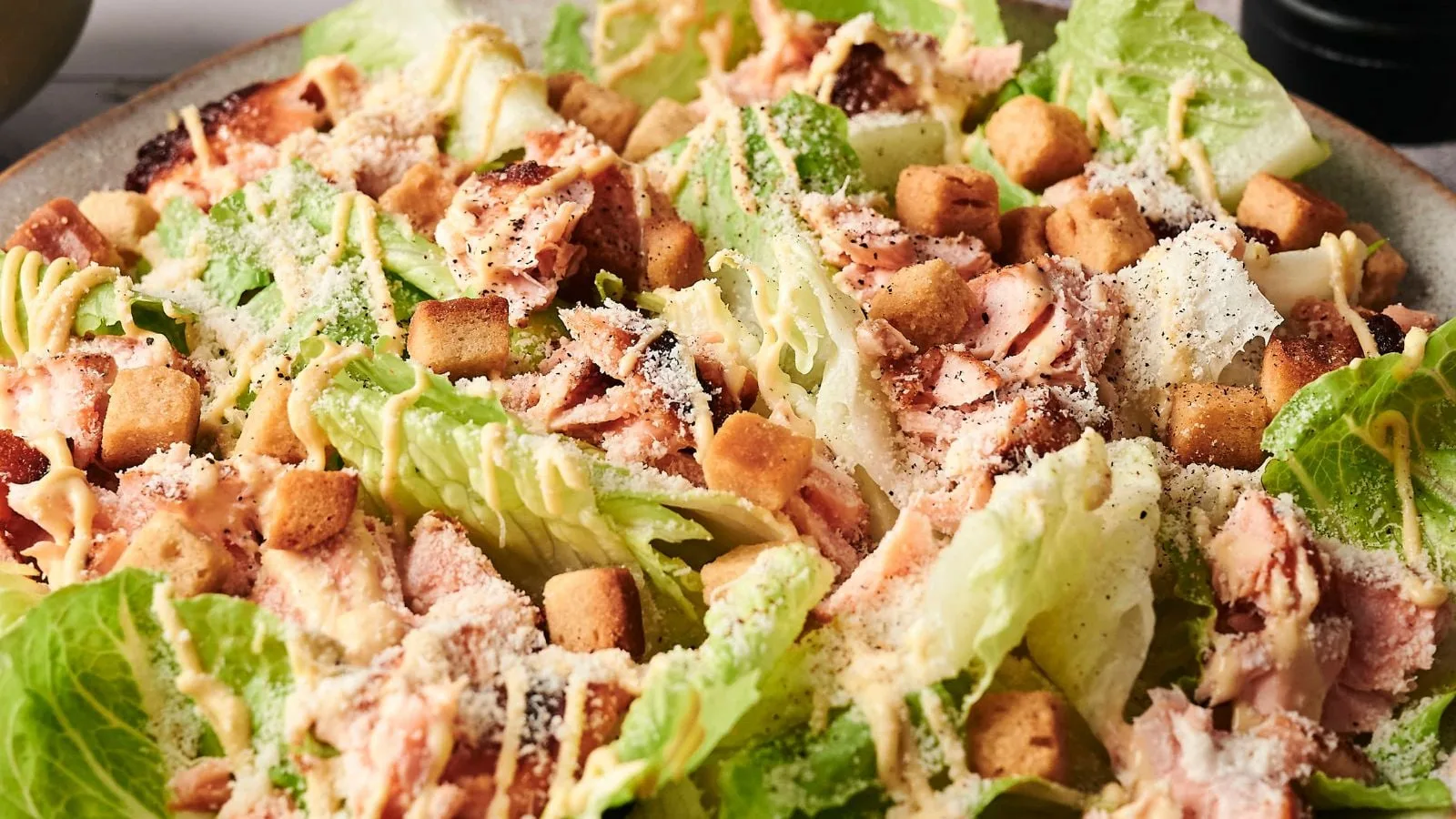 Salmon Caesar Salad