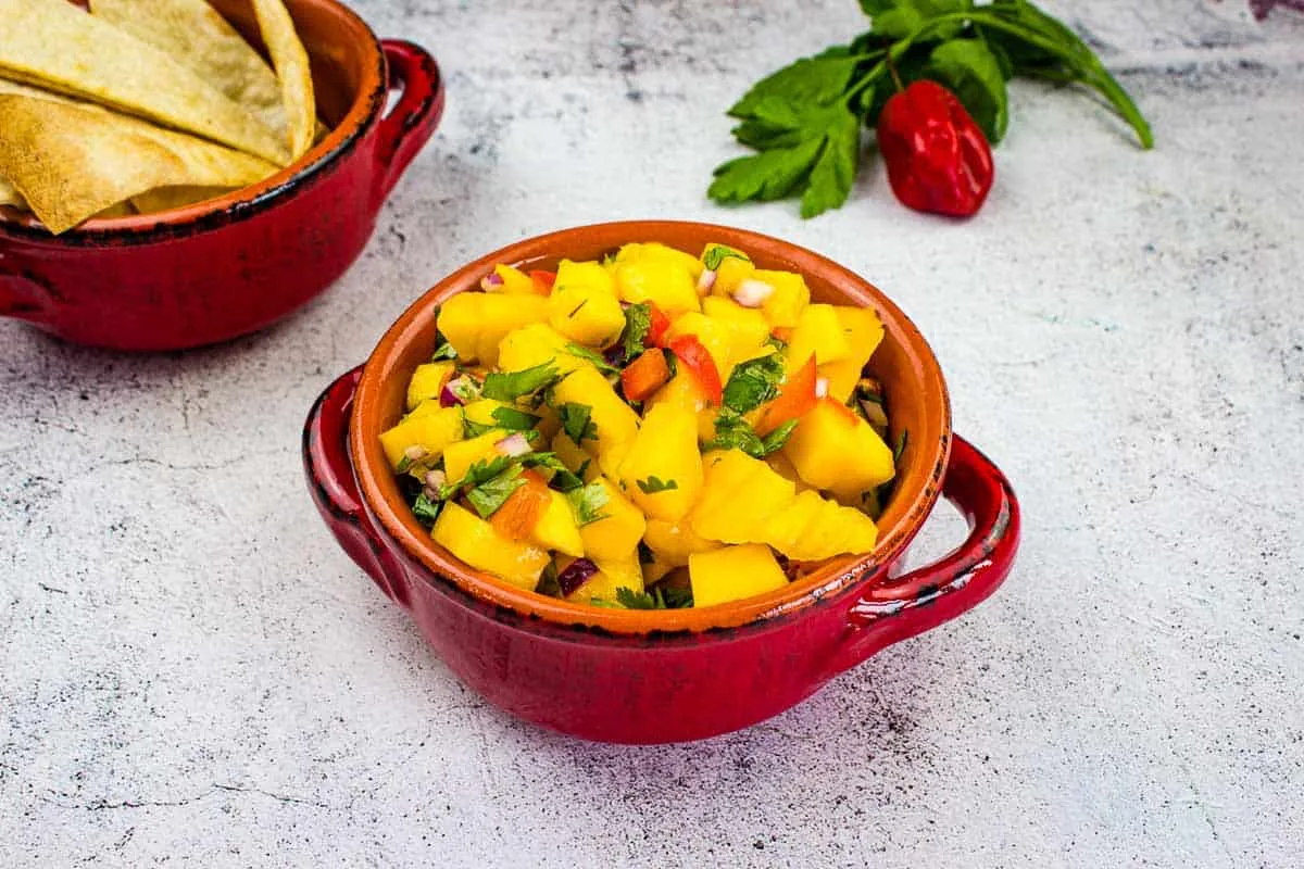 Mango Habanero Salsa