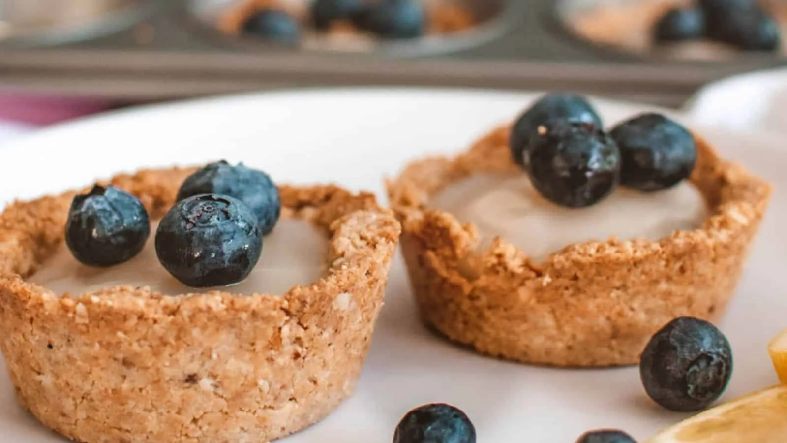 Vegan Lemon Tartlets