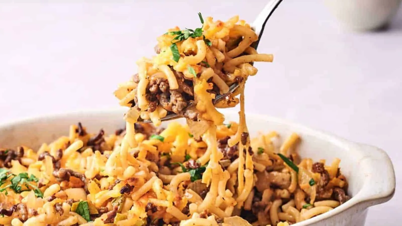 Cheeseburger Casserole