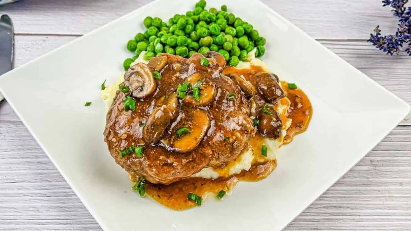 Diner Style Salisbury Steak