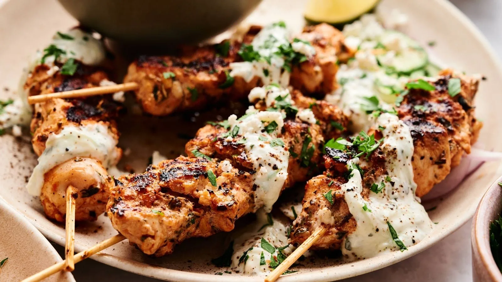 Greek Chicken Kabobs