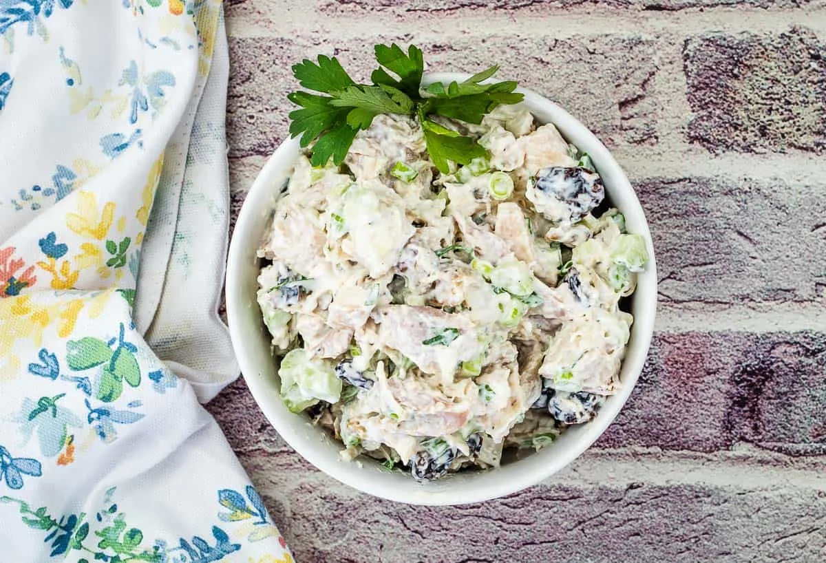 Chicken Salad with Cranberries & Walnuts