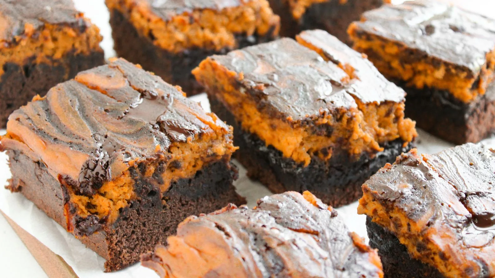 Pumpkin Spice Brownies