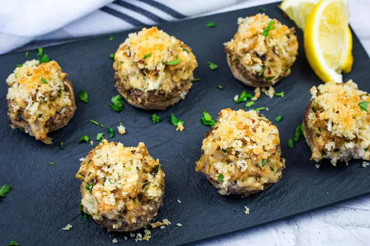 Crab Stuffed Mushrooms