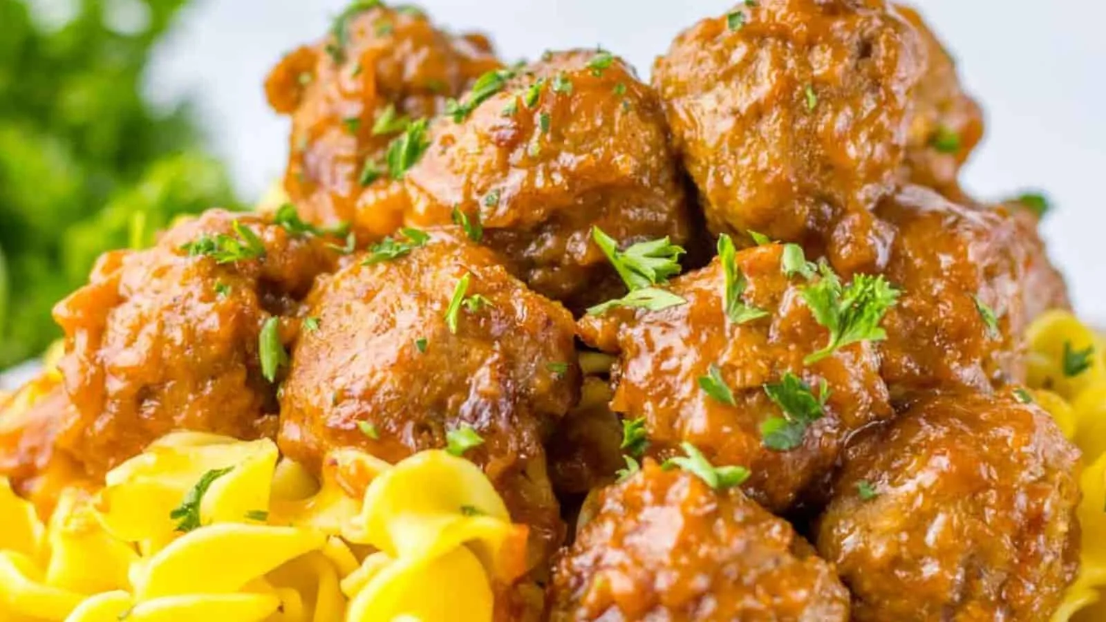 Slow Cooker Salisbury Steak Meatballs