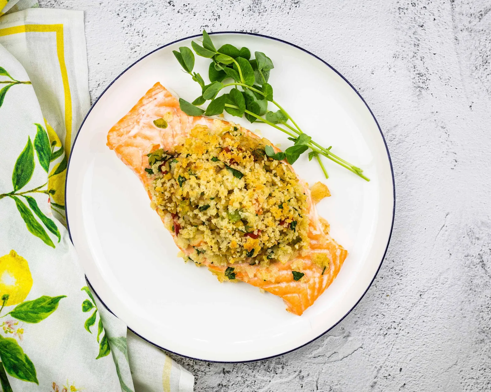 Seafood Stuffed Salmon