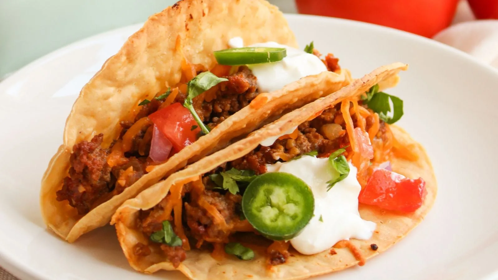 Baked Beef Tacos