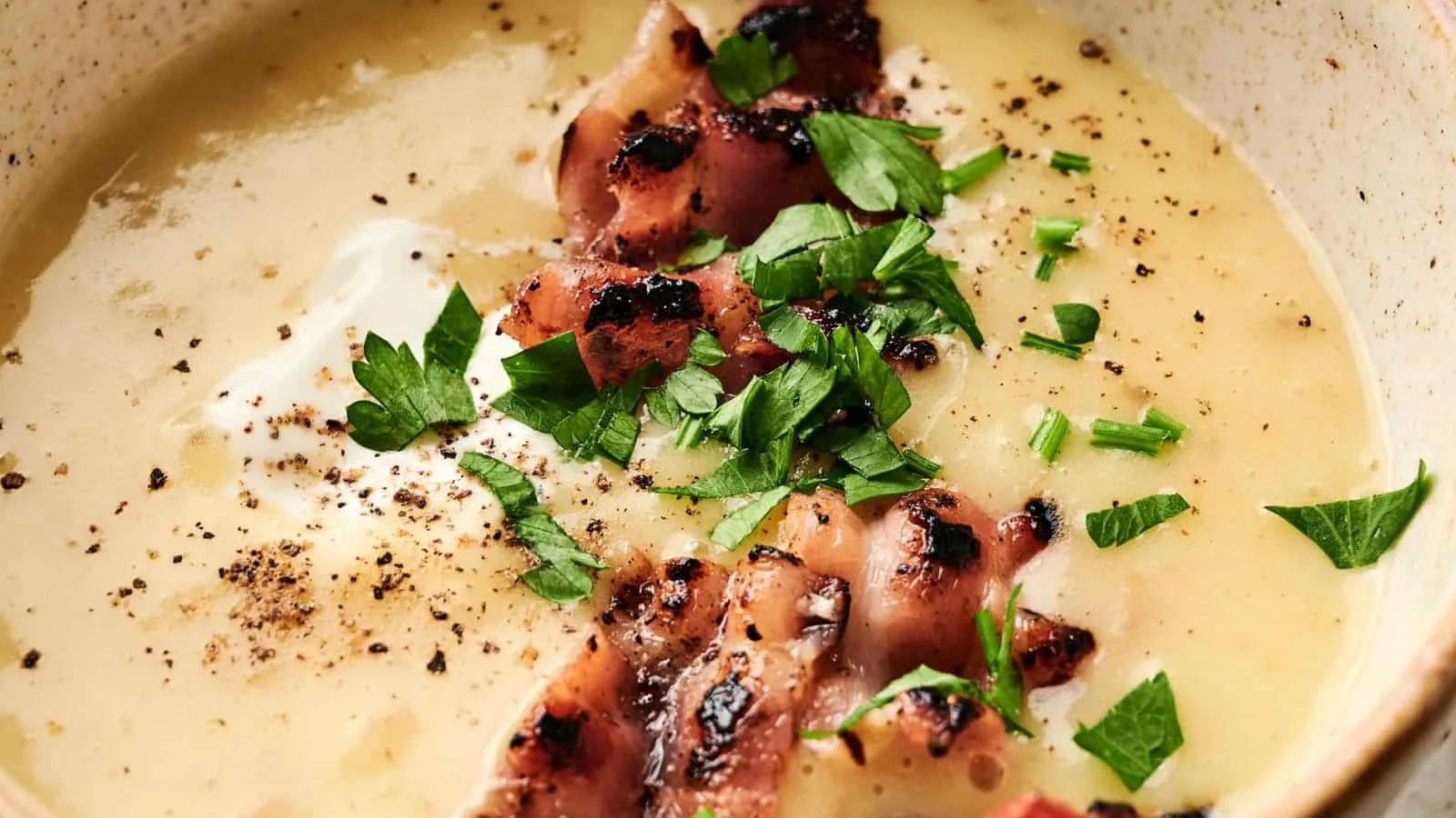 Air Fryer Potato Soup