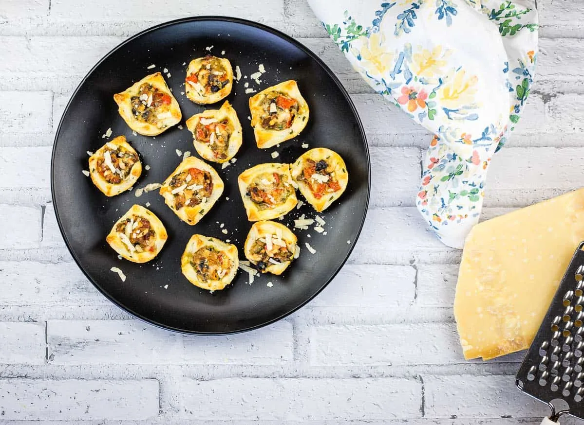 Bacon and Mushroom Tartlets