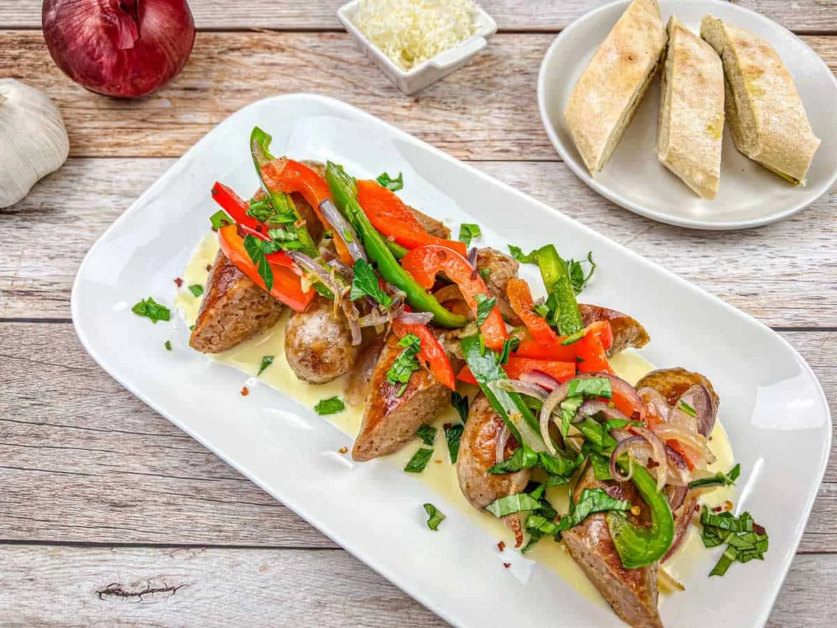 Copycat Maggiano’s Little Italy Sausage & Peppers