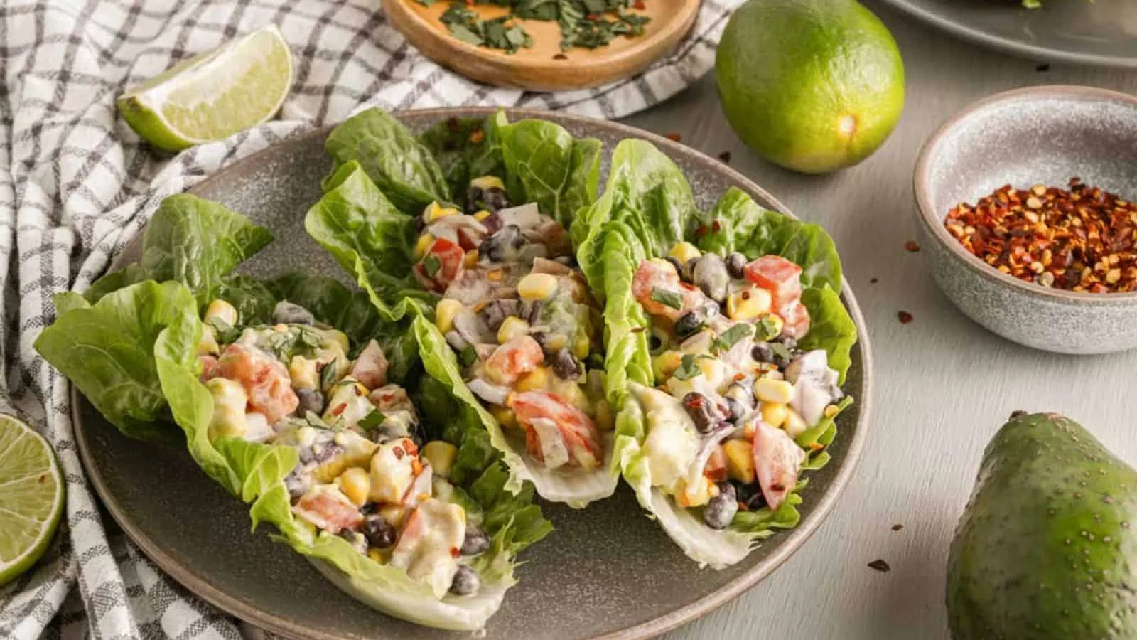 Mexican Lettuce Wraps