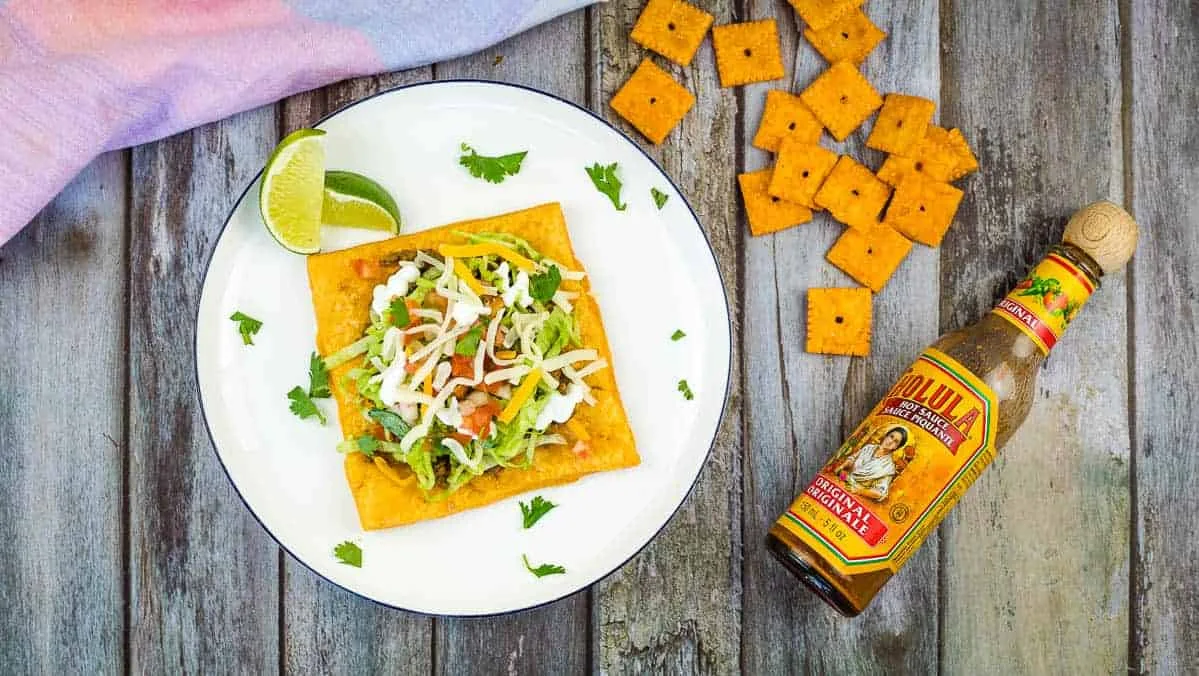 Cheez-Its Tostada