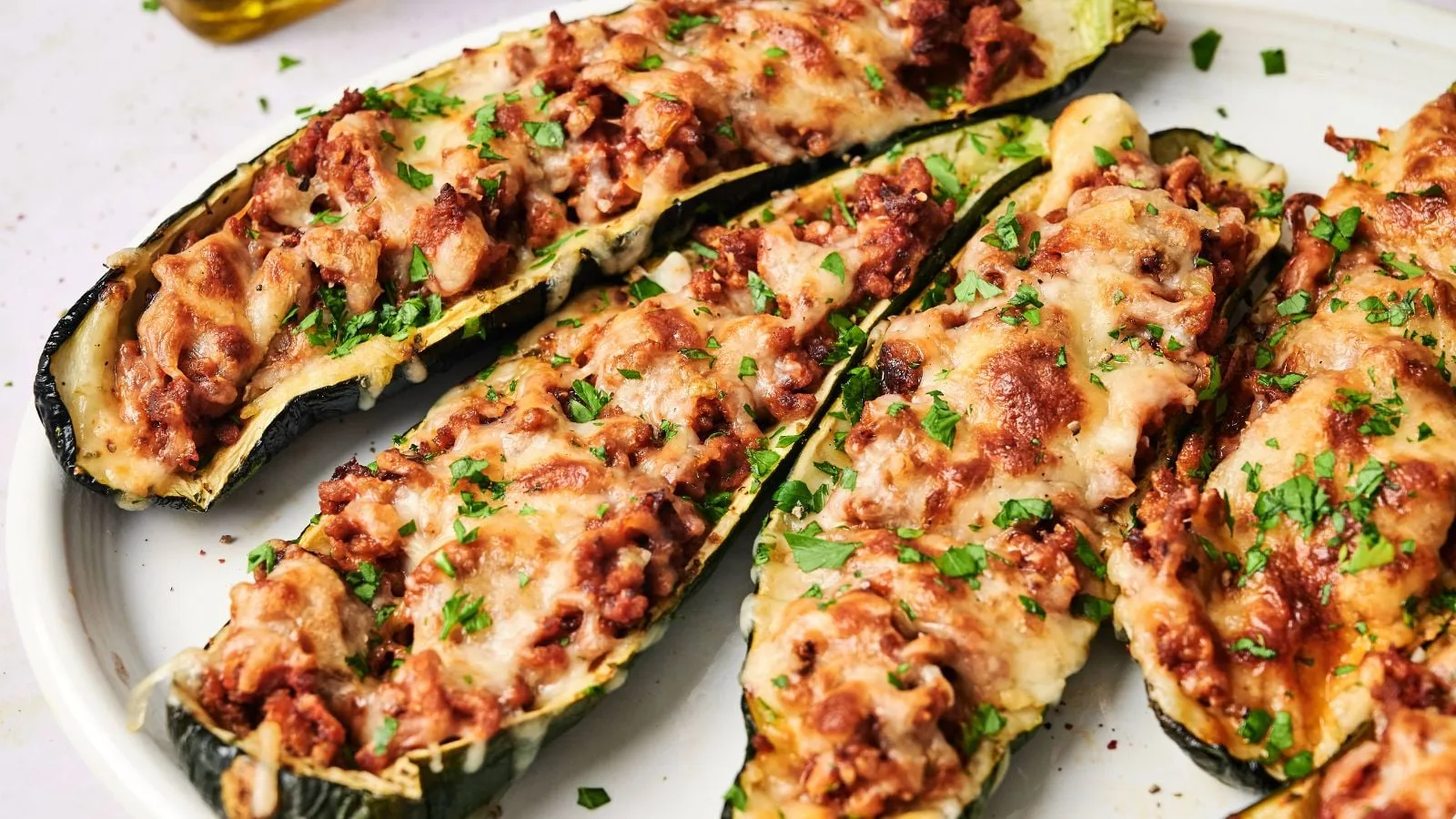 Stuffed Zucchini Boats