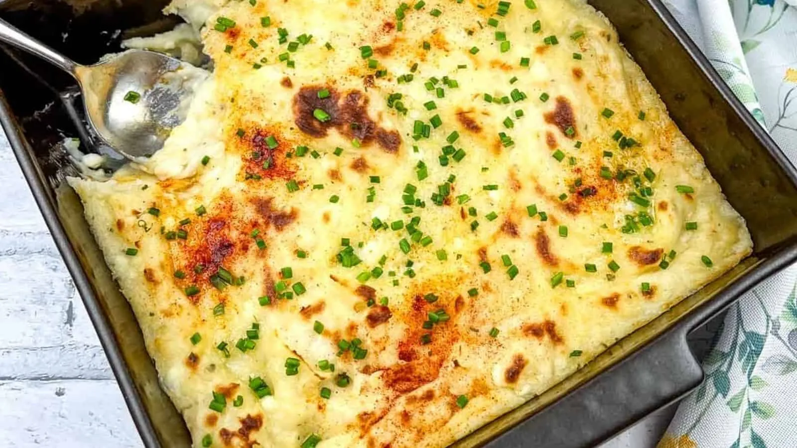 Grandma's Mashed Potato Casserole