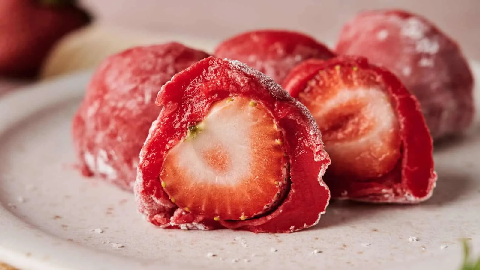 Strawberry Mochi