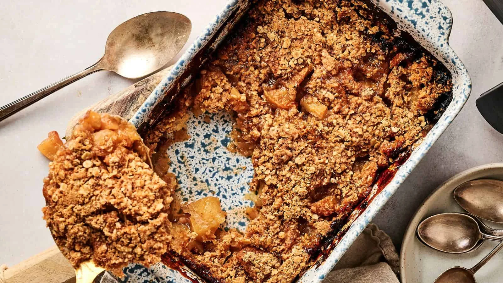 Air Fryer Apple Crisp