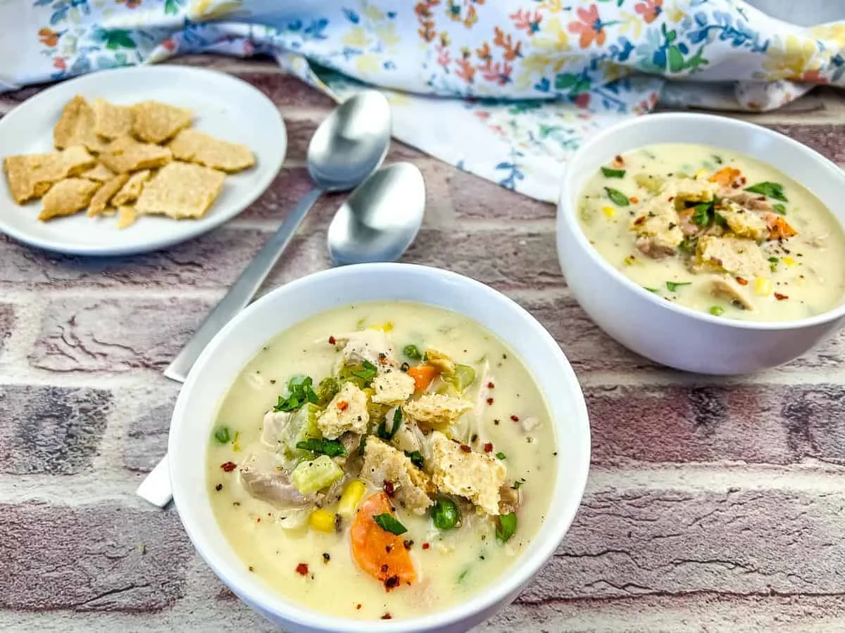 Turkey Pot Pie Soup