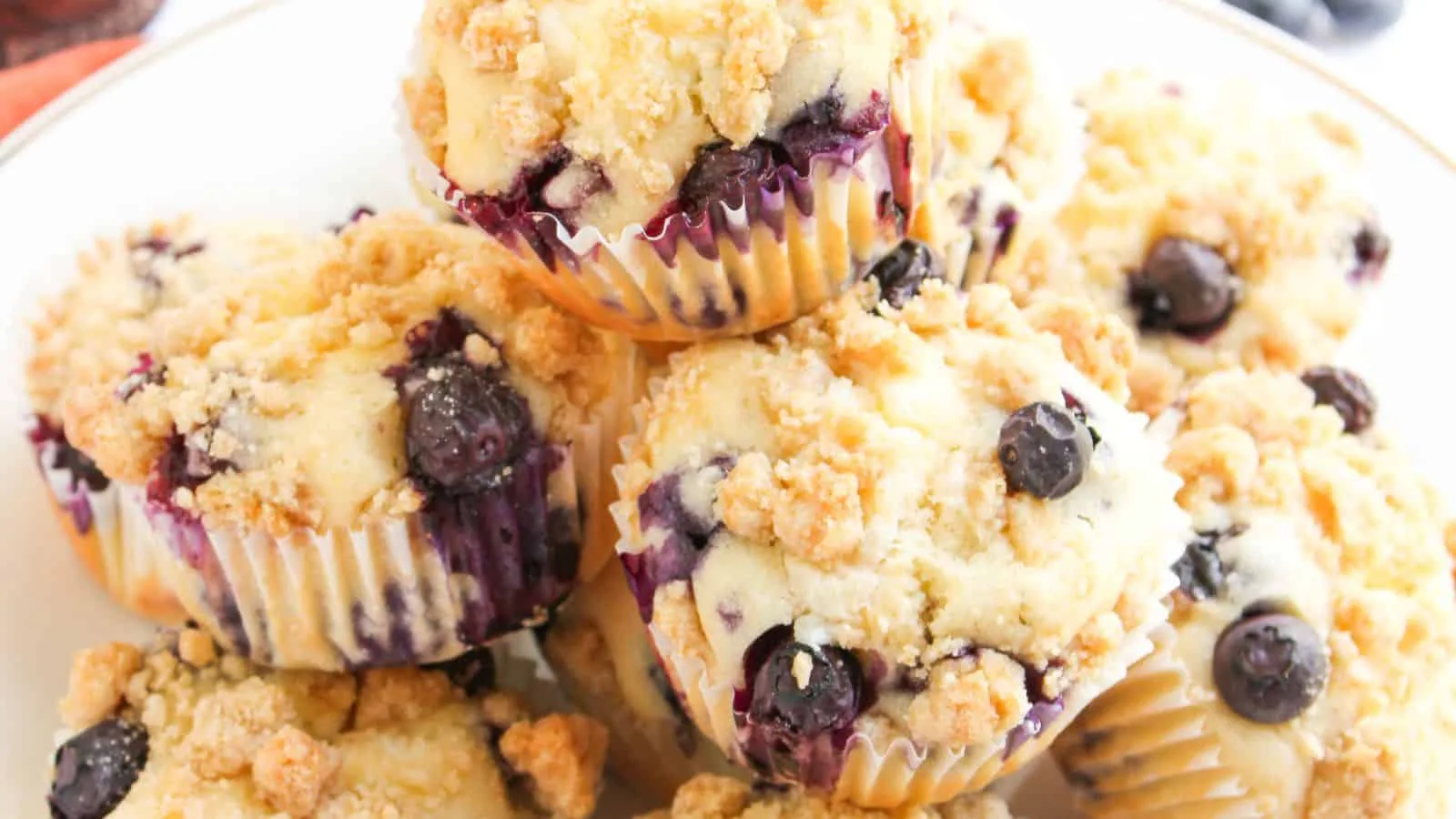 Blueberry Cheesecake Muffins