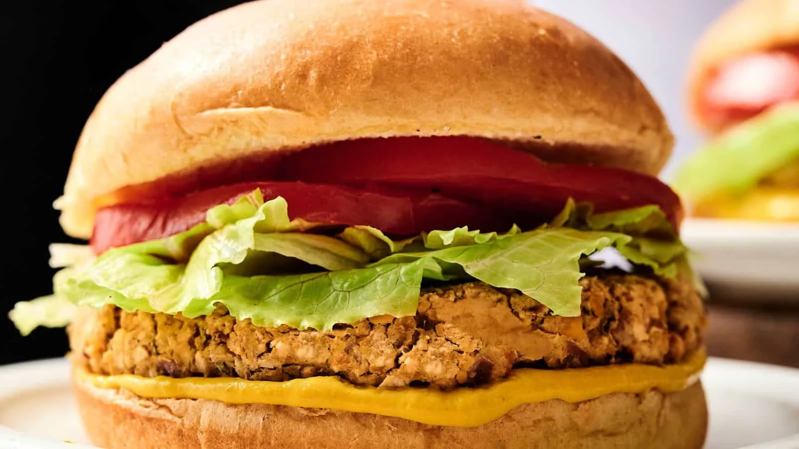 Air Fryer Chickpea Burgers