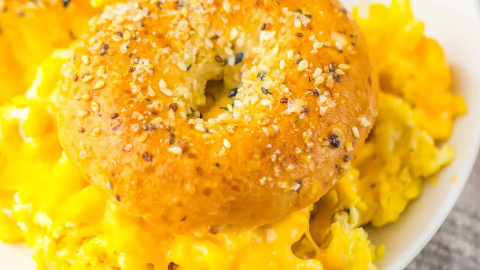 Breakfast Bagel Sliders