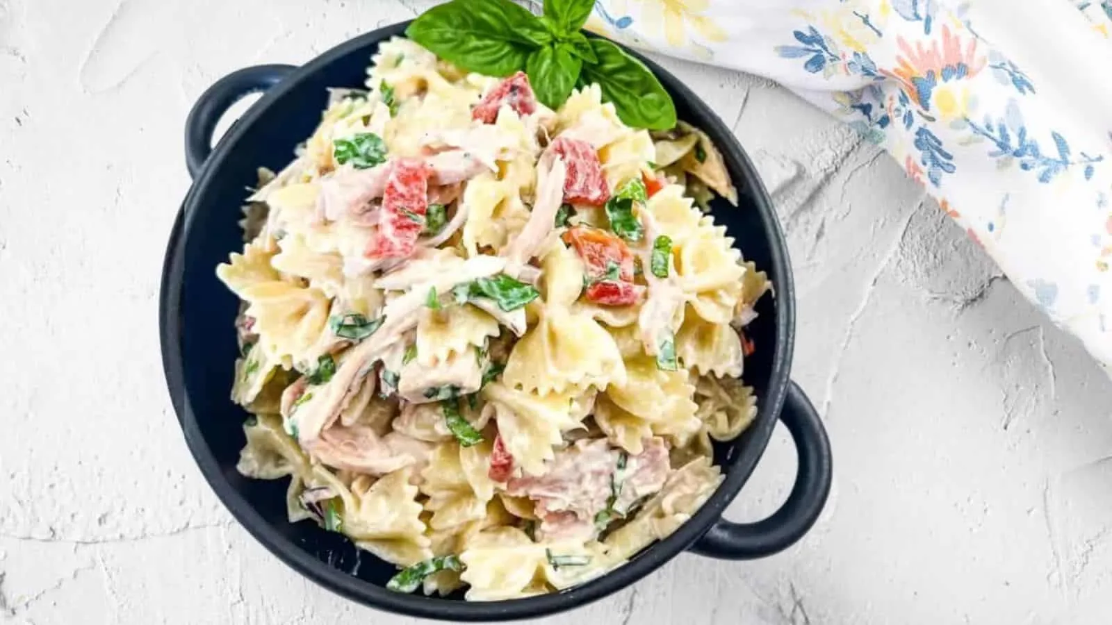 Rotisserie Chicken Pasta Salad