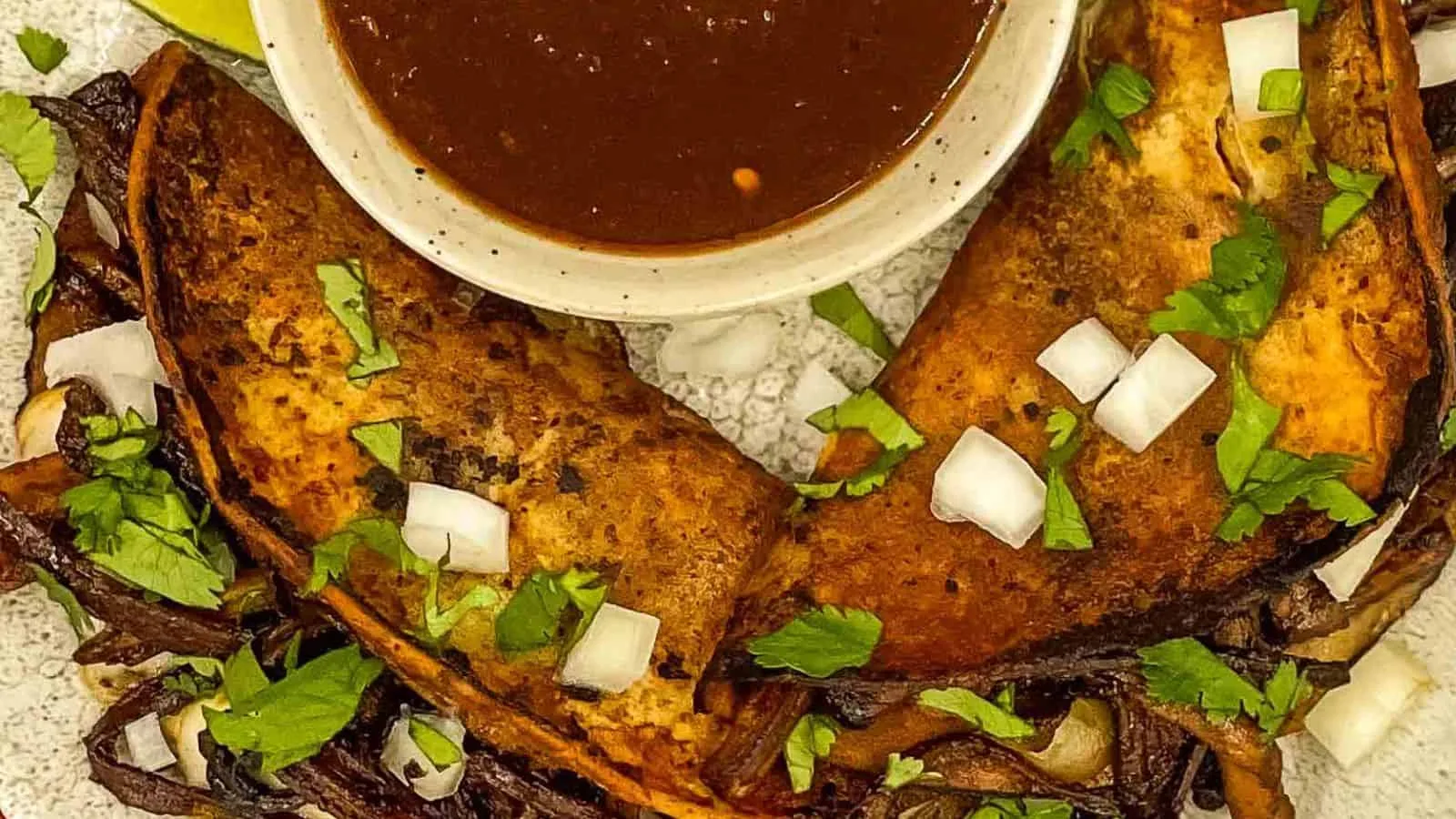 Mushroom Birria Tacos