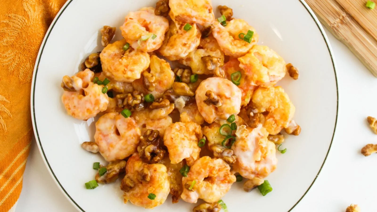 Air Fryer Honey Walnut Shrimp