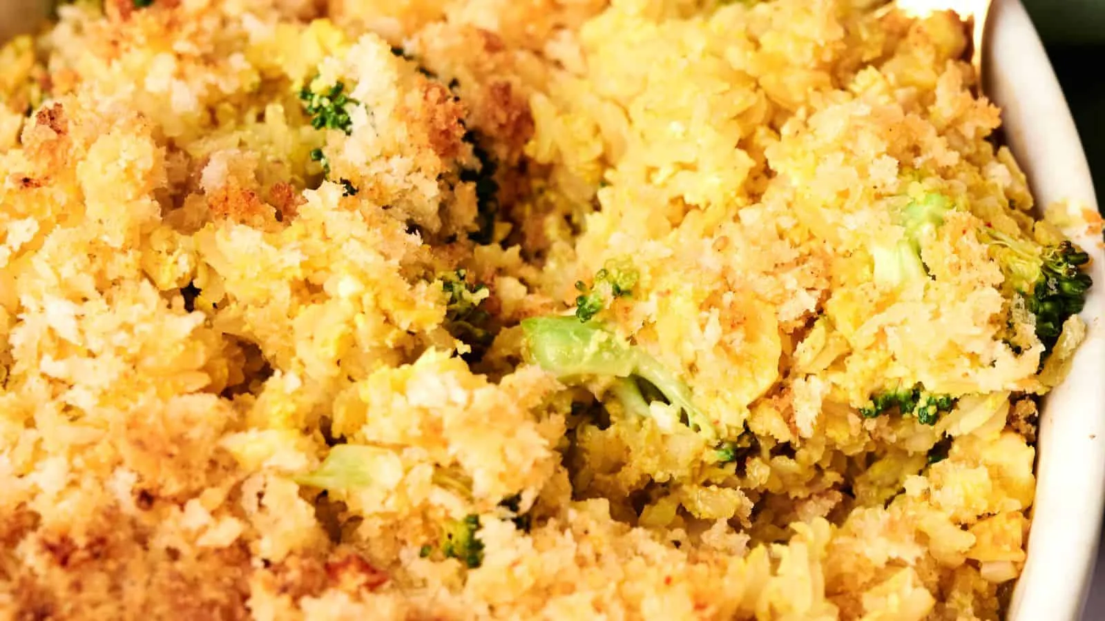 Vegan Broccoli and Rice Casserole