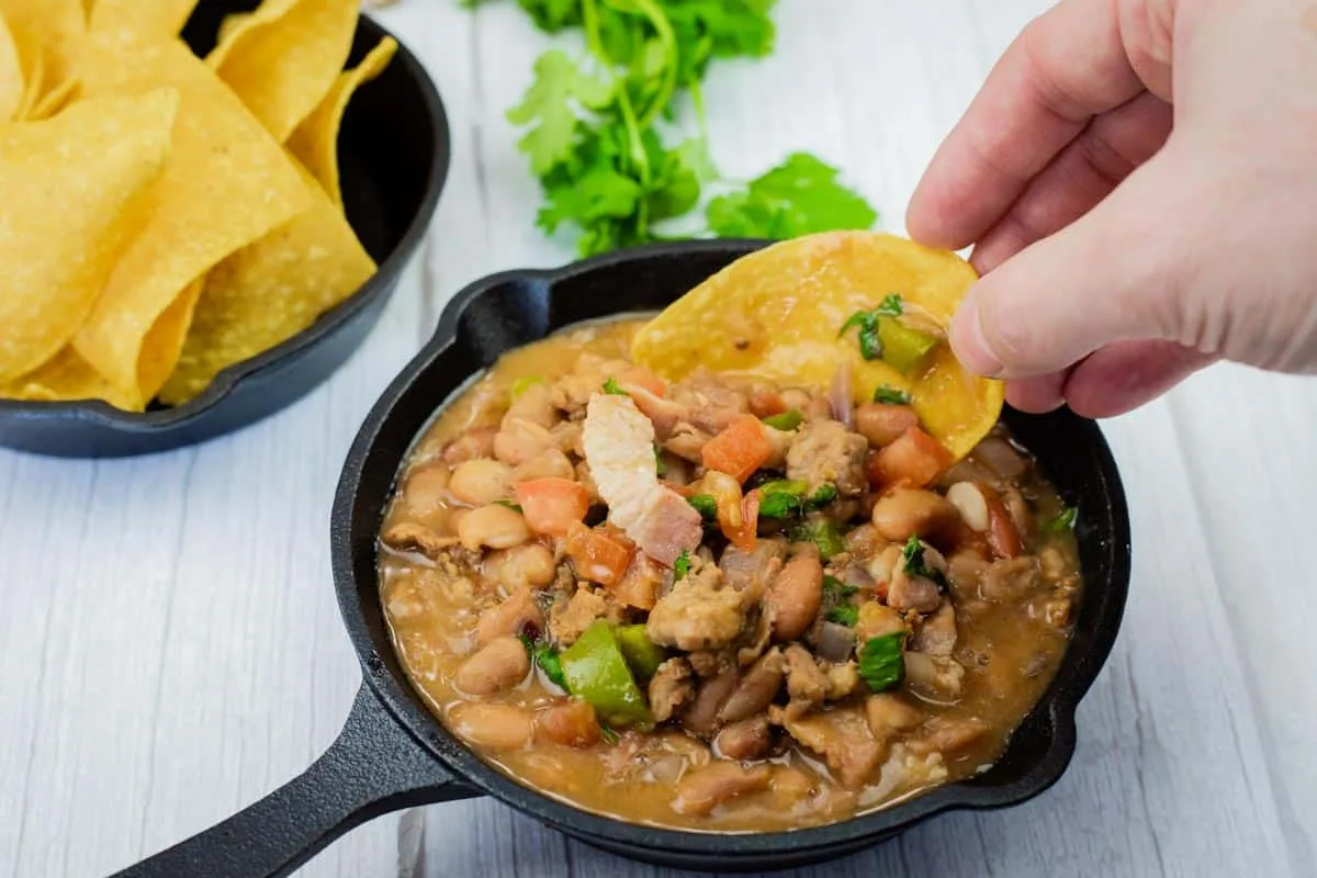 Charro Beans With Chorizo