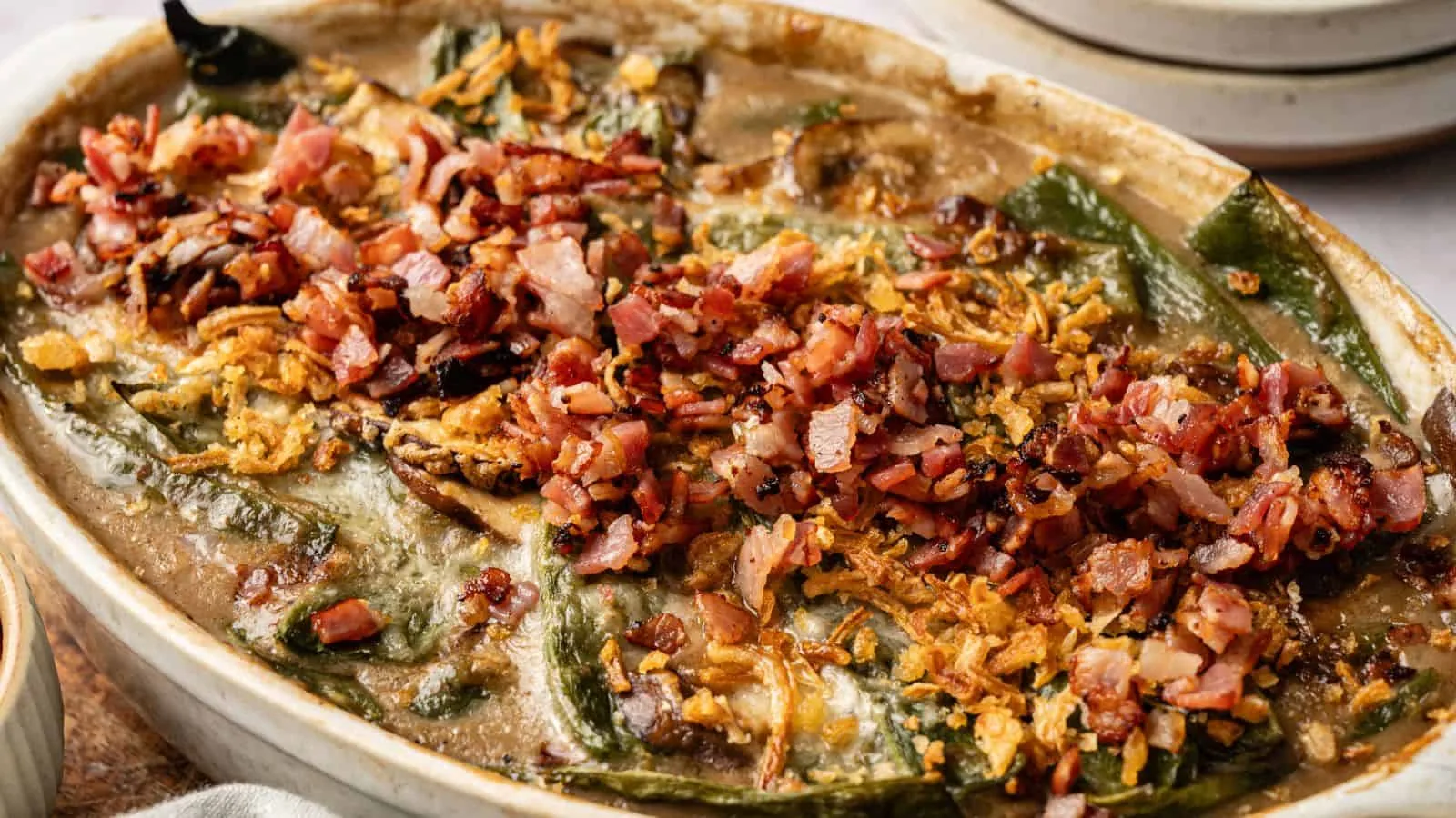 Green Bean and Bacon Casserole
