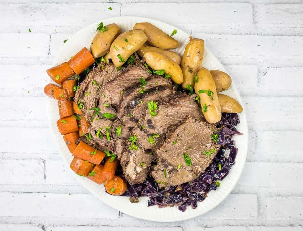 Slow Cooker German Pot Roast