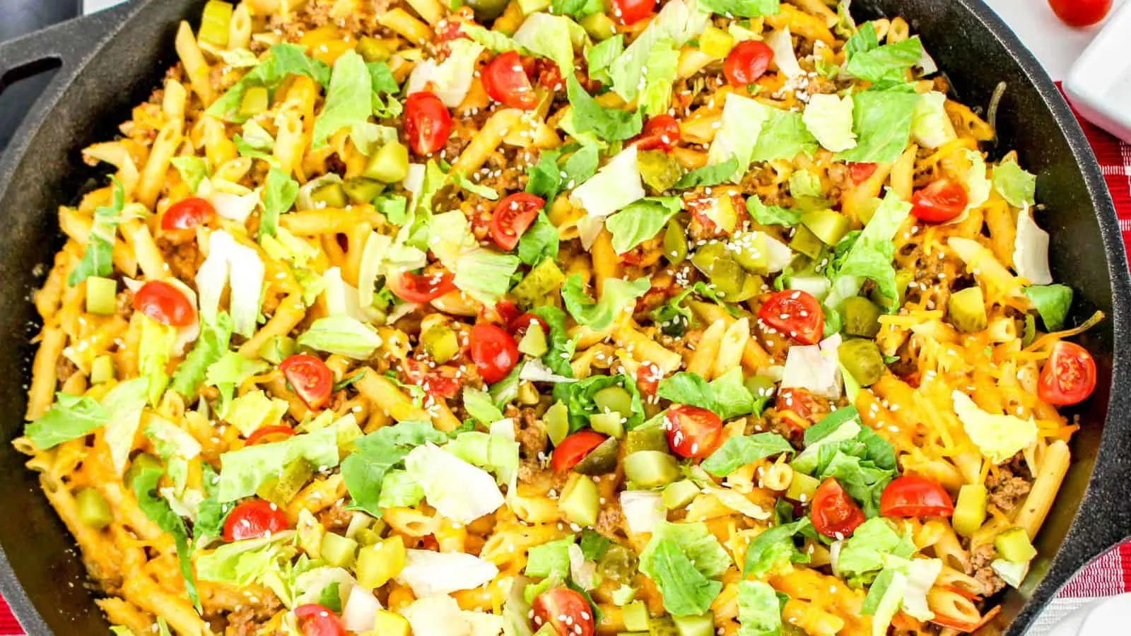 Cheeseburger Pasta