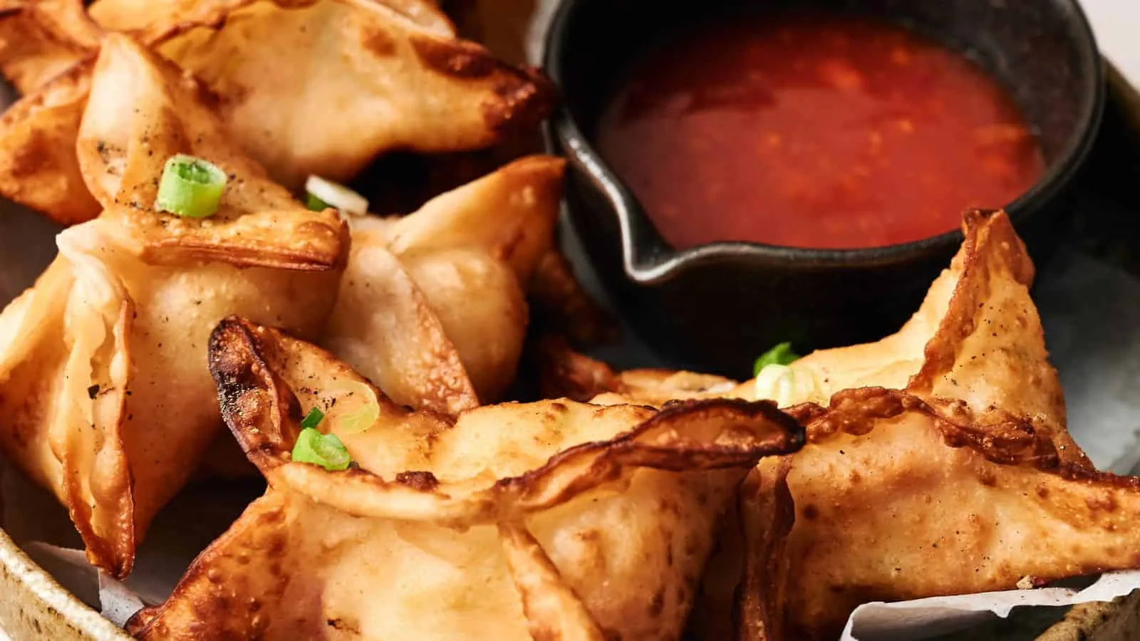 Air Fryer Crab Rangoon