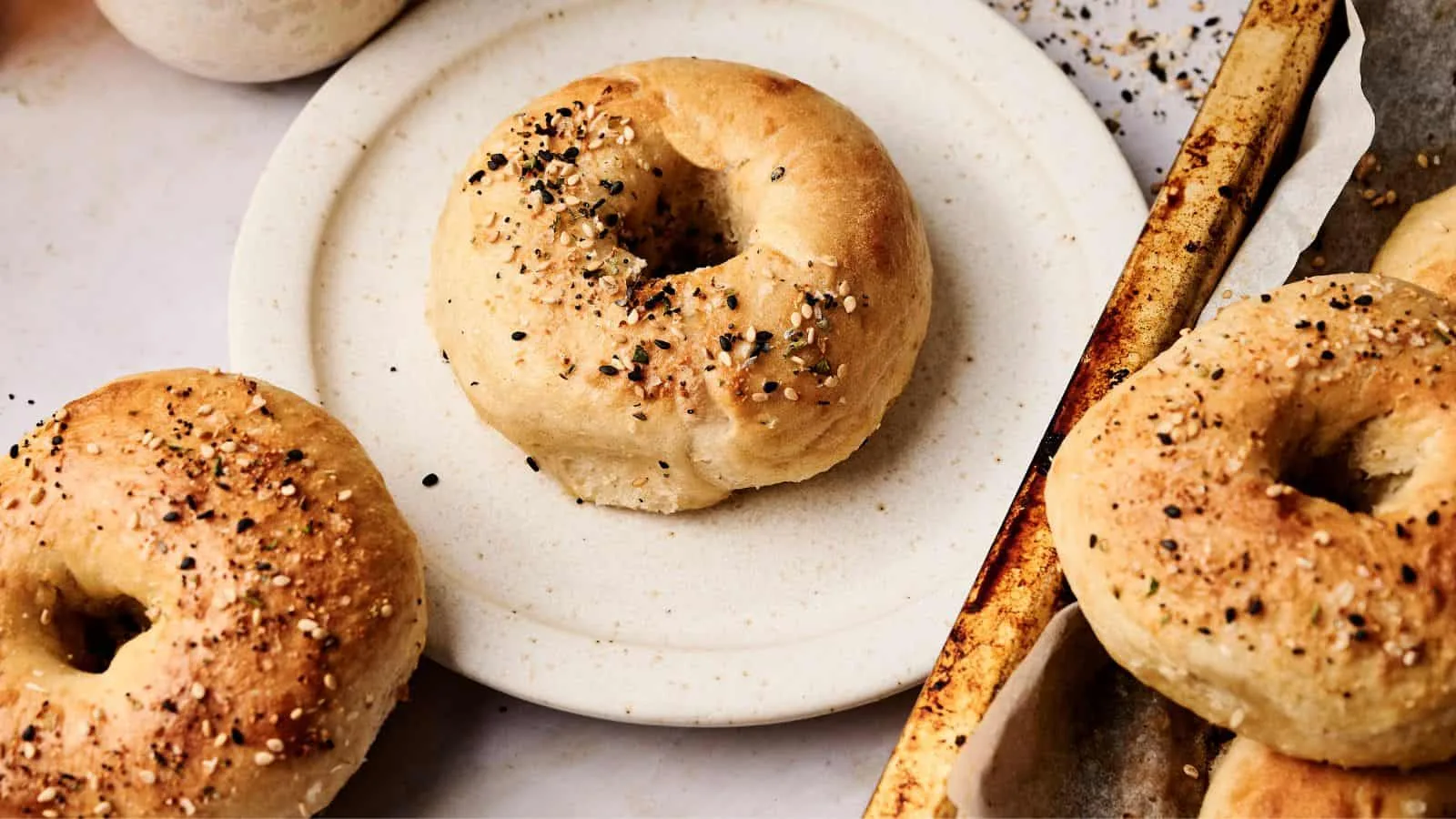 Sourdough Bagels