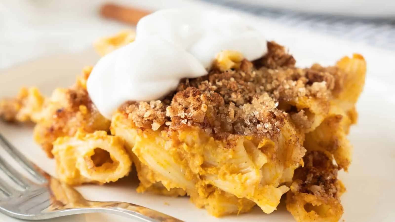 Sweet Butternut Squash Dessert Pasta